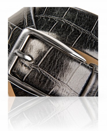 Ремень Мужской 3029/35/Croco.Nero